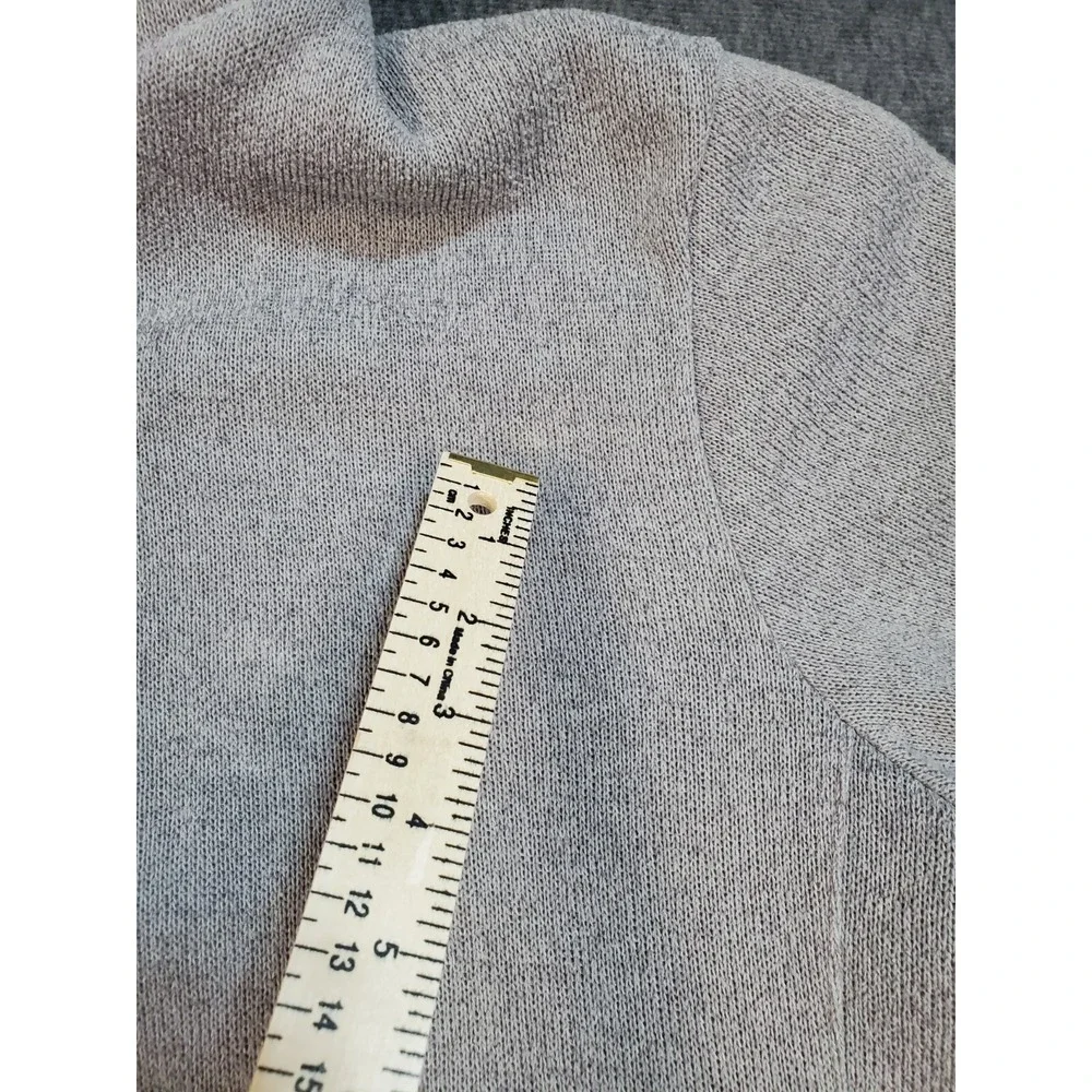The North Face Jacket Mens XL Reversible Brantley Fleece Sherpa Hooded Blue Gray
